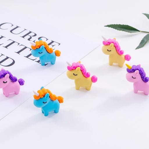 Kawaii  Japanese  Korean  Unicorn Creative Eraser Pencil Eraser Cartoon Eraser