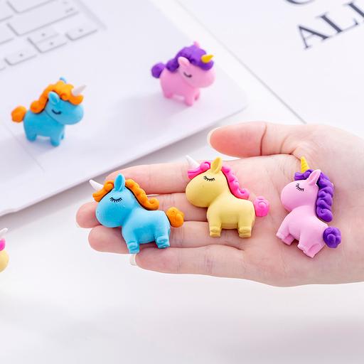 Kawaii  Japanese  Korean  Unicorn Creative Eraser Pencil Eraser Cartoon Eraser