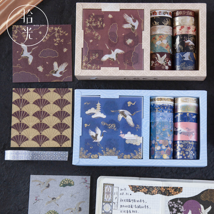 Kawaii Korean Japanese Girly  Starry Love Letter Washi Tape Set