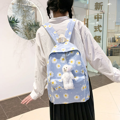 Kawaii  Japanese  Korean Small fresh flower wild forest ins backpack