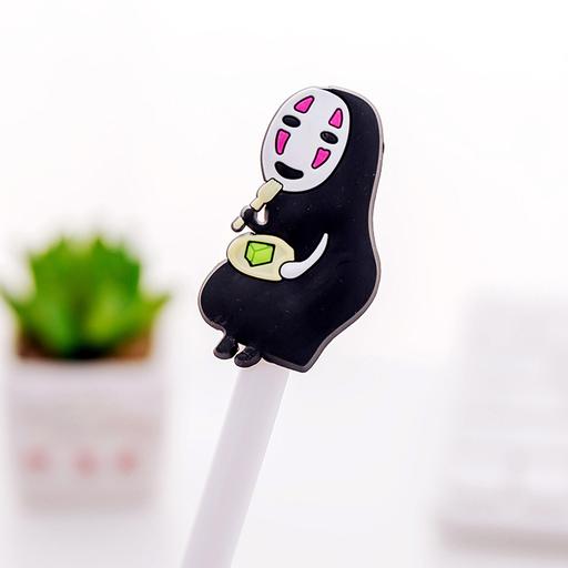 Kawaii Korean Japanese Hayao Miyazaki Anime Spirited Away Shen Yin Creative Cartoon Faceless Man Gel Pen