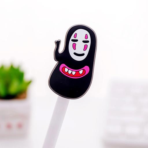 Kawaii Korean Japanese Hayao Miyazaki Anime Spirited Away Shen Yin Creative Cartoon Faceless Man Gel Pen