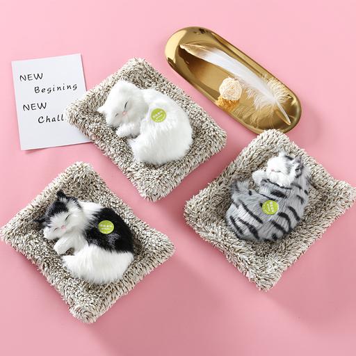 Kawaii  Japanese  Korean Simulation small bamboo charcoal cat gift box